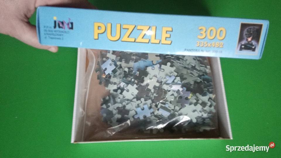 Puzzle samochód młodzieży Warszawa