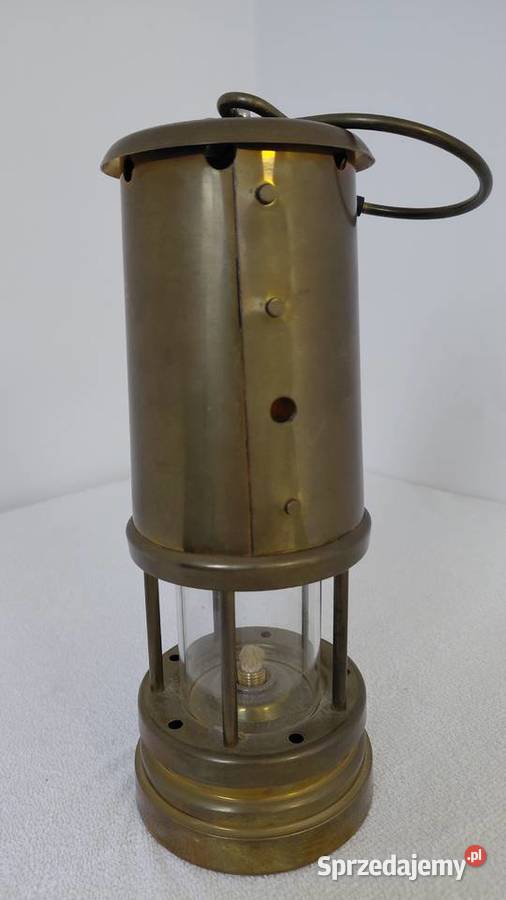 Lampa Górnicza Ashington Colliery Anglia Krzykawa
