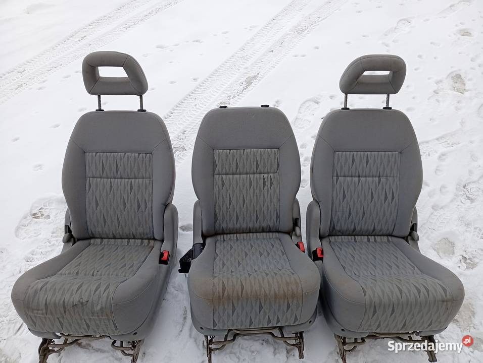 Ford Galaxy fotele przód tył komplet 5 sztuk Iława sprzedam