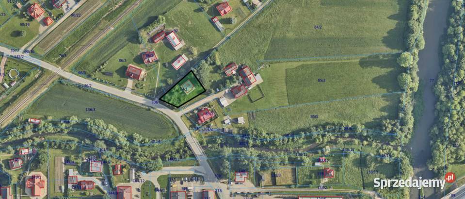 Klęczany dom wolno stojący sprzedam