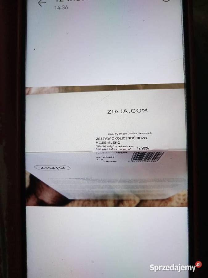 Zestaw kosmetyków Ziaja Kielce sprzedam