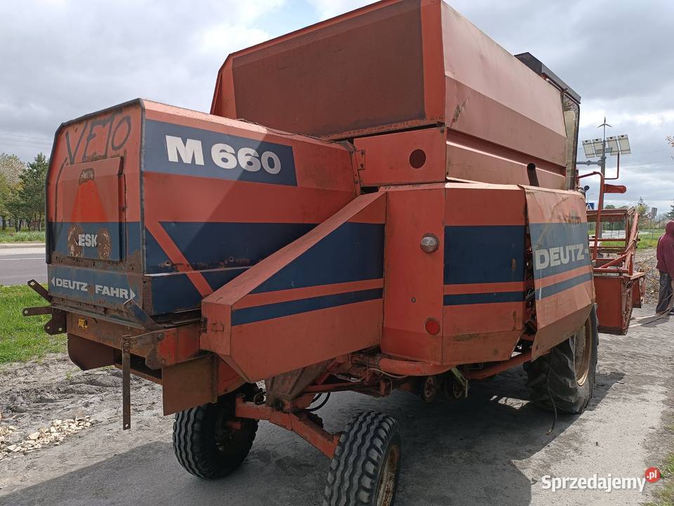 DeutzFahr m660 z kabina i sieczkarnia Dragany