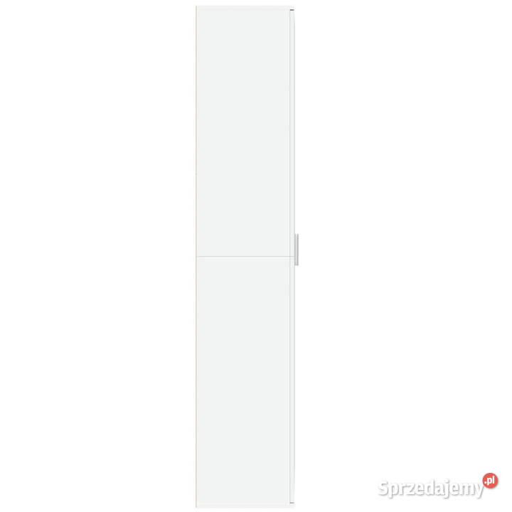 Wysoka szafka biała 70x35x180 materiał Warszawa