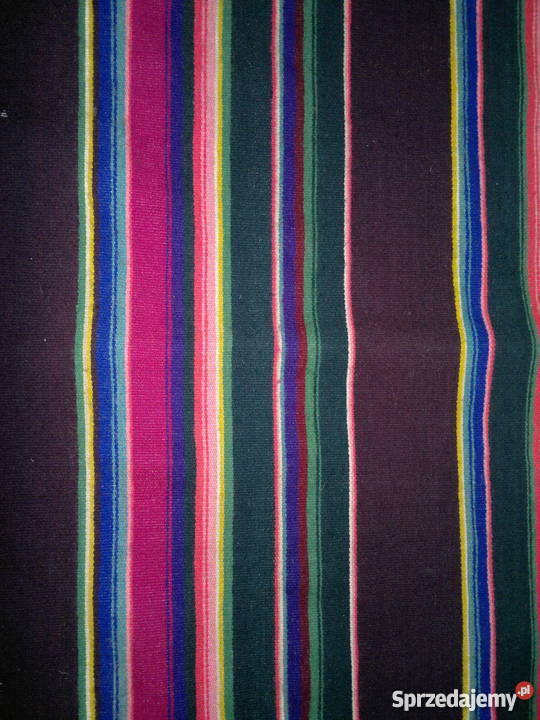 Pasiak łowicki kapa narzuta kilim wełniany 100 Opoczno sprzedam