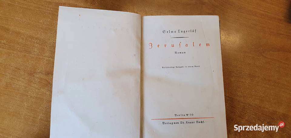 Jerusalem Selma Lagerlof śląskie Bytom