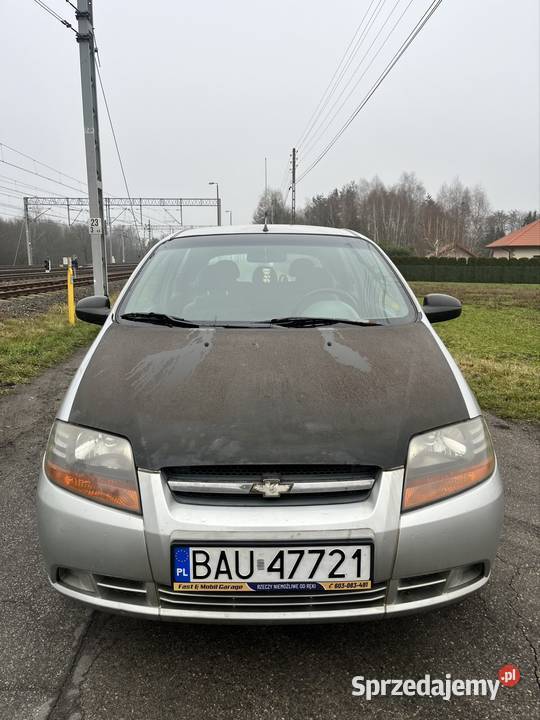 Chevrolet Aveo T200 12 benzyna 2004 r 160 Samochody osobowe