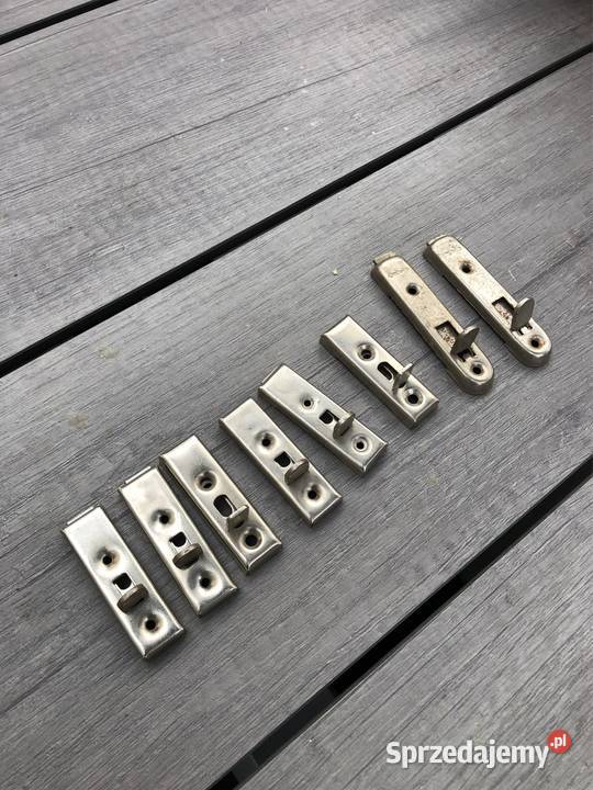 Zasuwki meblowe drzwiowe PRL stare Poznań