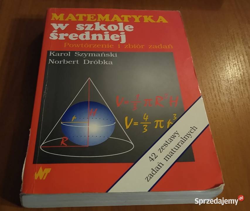 Matematyka w szkole średniej powtórzenie i zbiór