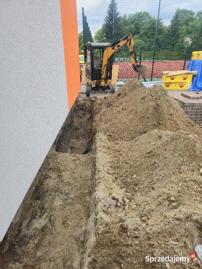 Usługi koparką Dąbrowa Tarnowska