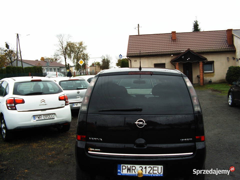 Opel Meriva 17 CDTI 2007 r doinwestowany Września sprzedam