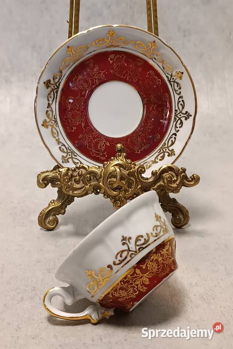 BK TITOV VELES Filiżanka Duet JUGOPORCELAN Legnica