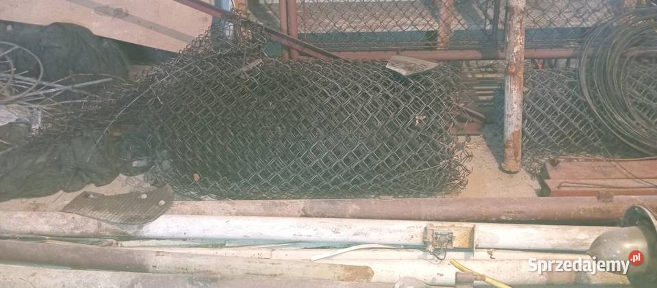 Ogrodzenie brama siatka słupki drut Sonina