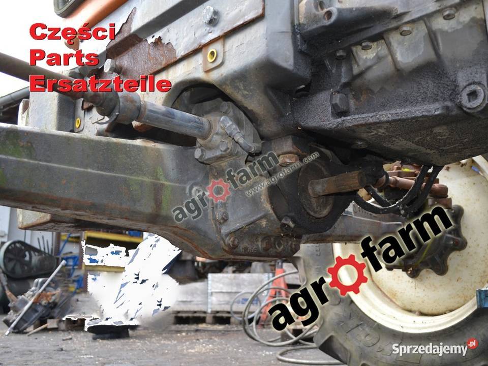 Renault Ergos 95 części oś skrzynia biegów most