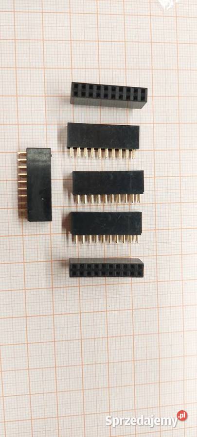 Gniazdo kołkowe żeńskie Gold 2x10 20 DIP 24 Czechowice-Dziedzice