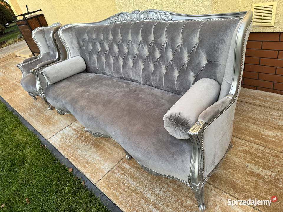 Wypoczynek ludwik komplet ludwikowski kanapa mazowieckie Sulbiny