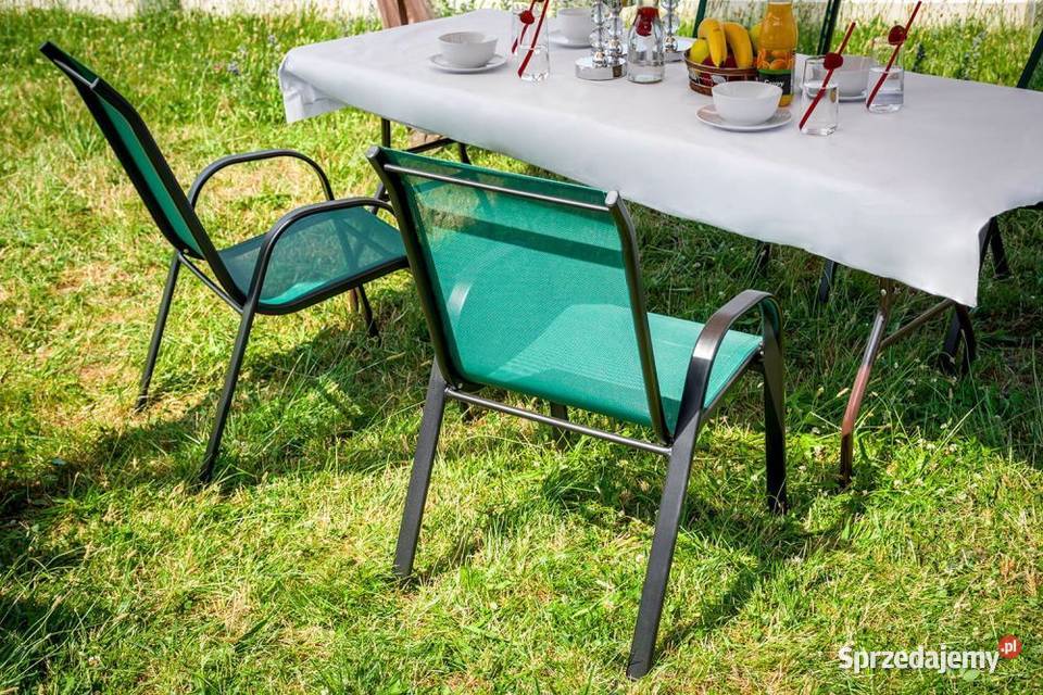 Zestaw krzeseł ogrodowych krzesła tarasowe na Bielsk Podlaski