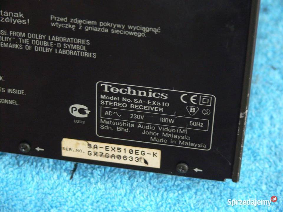 Amplituner Technics SAXE510 pilot mocny WYSYŁKA