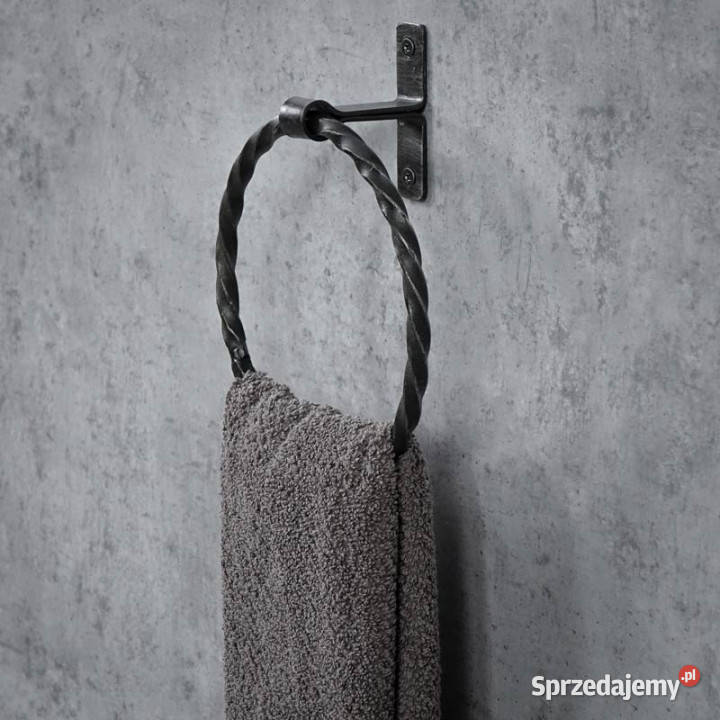 Wieszak na ręcznik metalowy TWISTED 19cm Chmielnik sprzedam