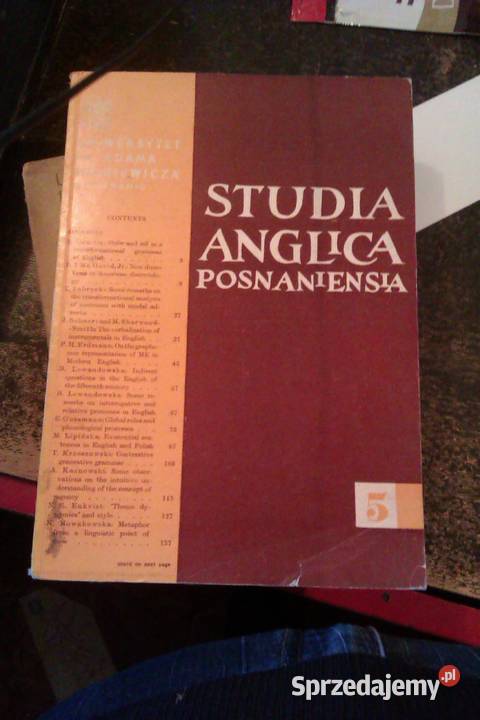 Studia anglica aukcje antykwaryczne książki Warszawa