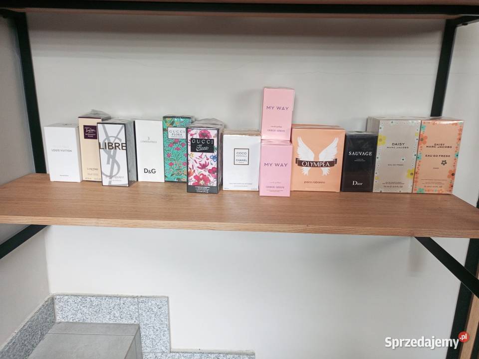 Perfumy 35 flakonów dg Prada Giorgio Armani Perfumy i wody Gdańsk