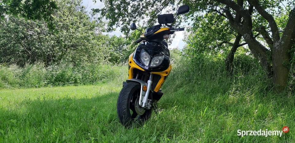 Skuter Router Sport 50s OCPT na kufer pokrowiec 10000km