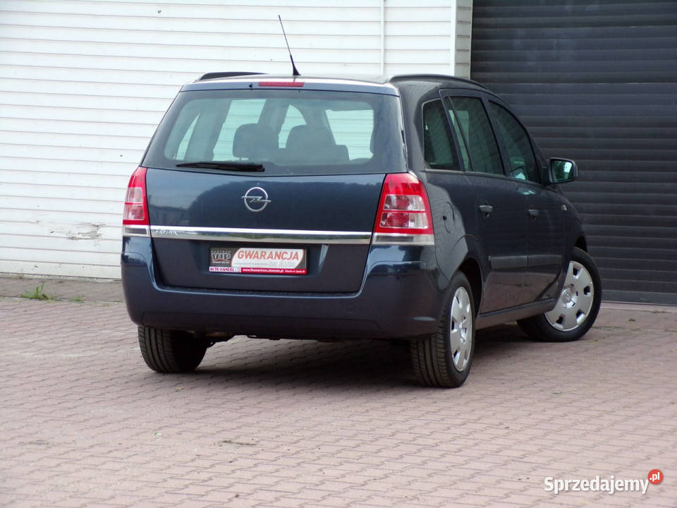 Opel Zafira 7osobowy Gwarancja I właść 18 140 isofix śląskie sprzedam