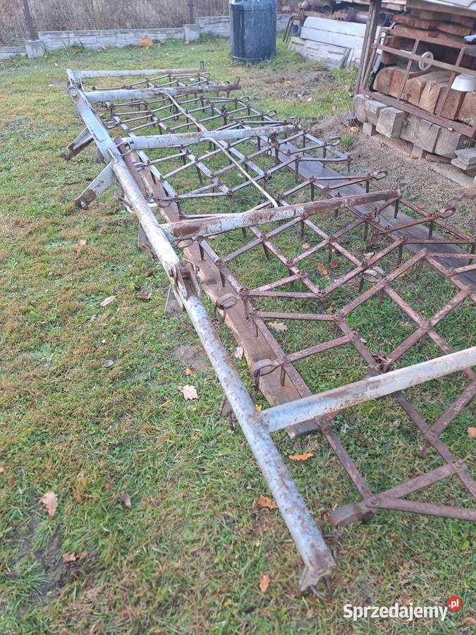 Sprzedam brony 5 grudziąckie ciężkie Maszyny rolnicze Płucki sprzedam