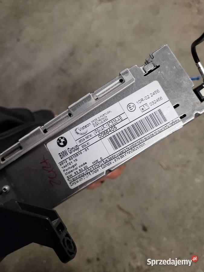Radio bmw e87 e90 e91 business Wyposażenie wnętrza Baranów Sandomierski sprzedam
