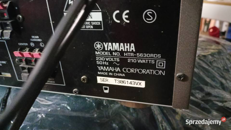 Kino domowe amplituner Yamaha htr 5630 RDS dvd Rzeszów