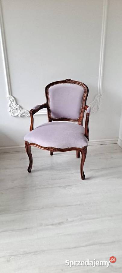 Stylowy fotel krzesło Ludwik Ludwikowski Szczecin