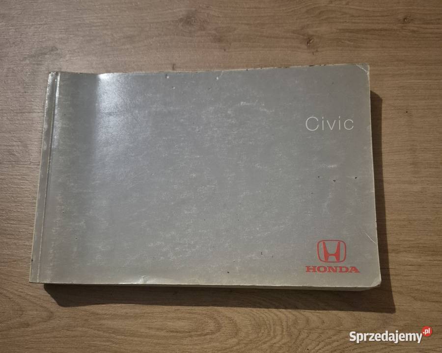 Instrukcja obsługi w języku polskim Honda Civic Pozostałe Gliwice