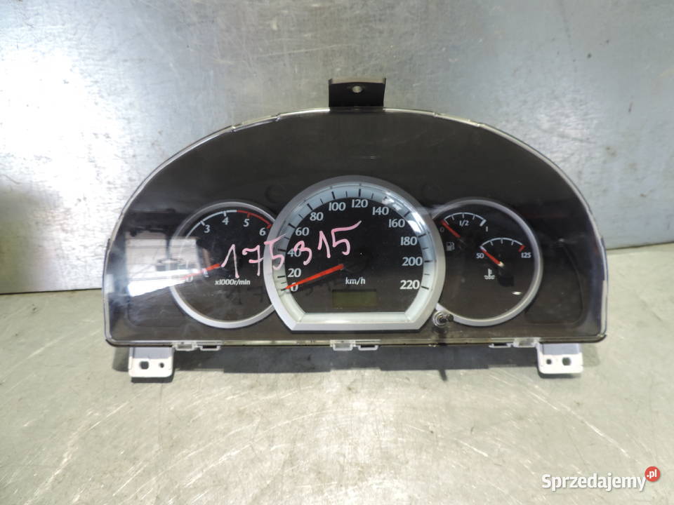 CHEVROLET LACETTI NUBIRA 20 D LICZNIK 96438560 Liczniki i zegary Nowy Sącz