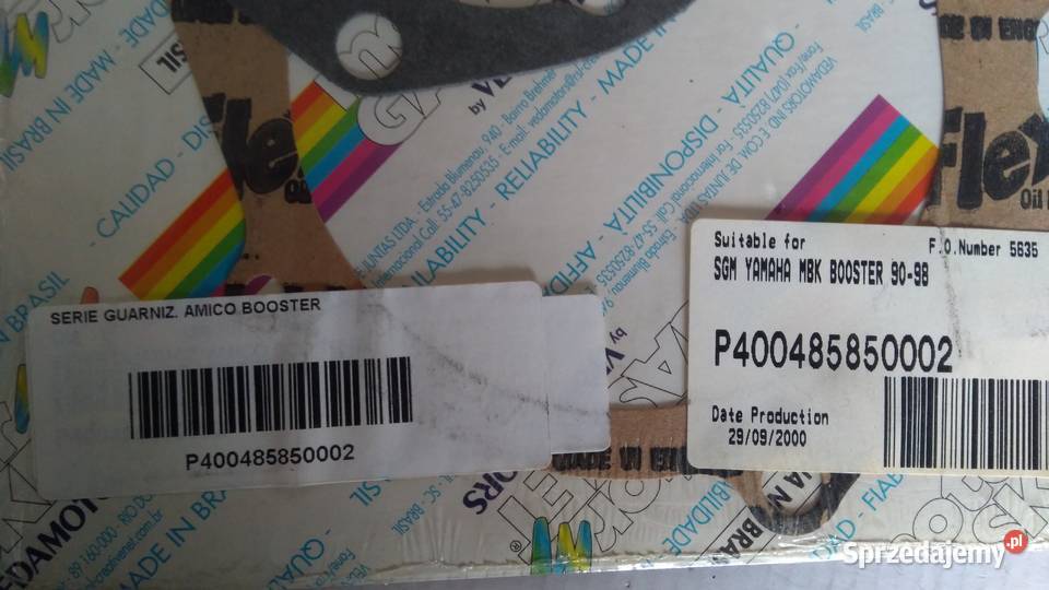 USZCZELKI SILNIKA ATHENA APRILIA AMICO MBK