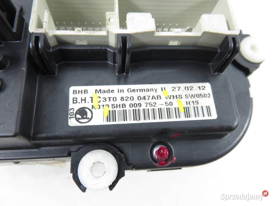 KLIMATRONIK SKODA OCTAVIA II 3T0820047AB małopolskie