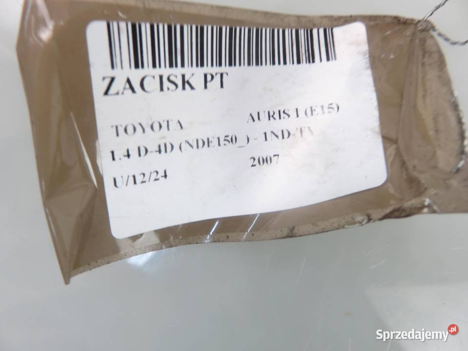 ZACISK PRAWY TYŁ TOYOTA AURIS I E15 osobowe sprzedam