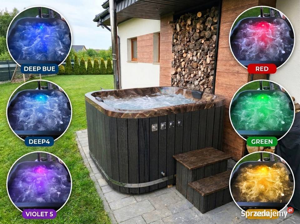 Balia ogrodowa kwadratowa jacuzzi na drewno sprzedam