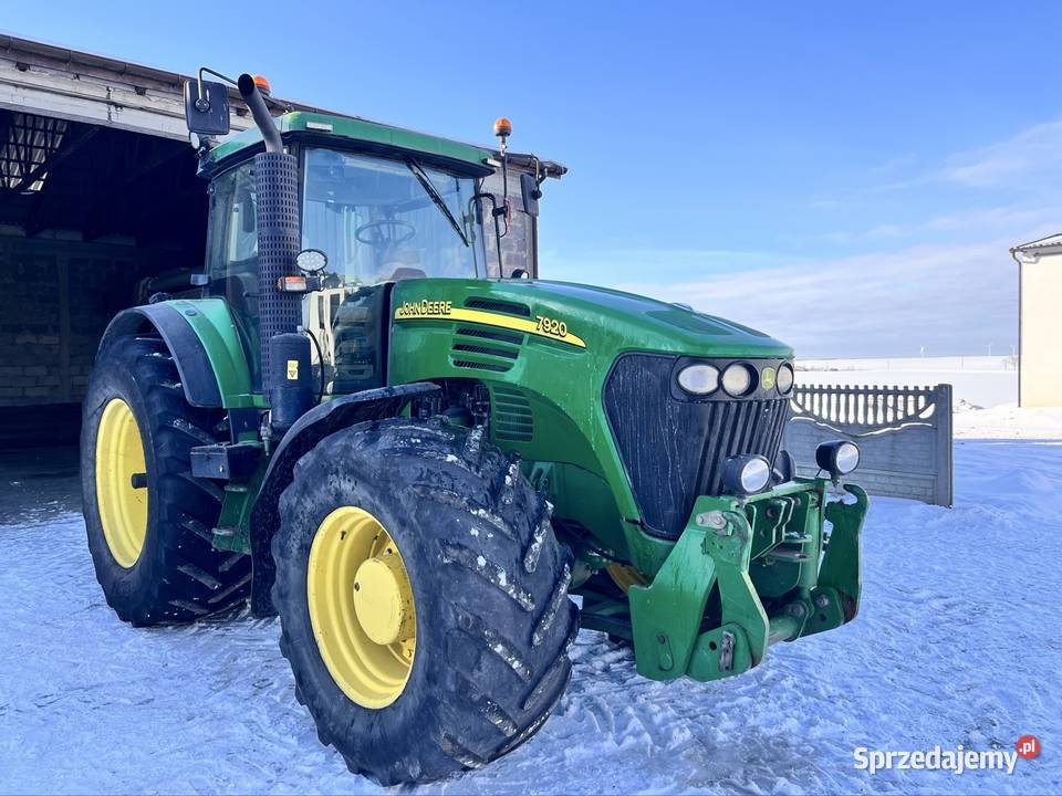 John Deere 7920 81 l auto power Nie 7820 7720 Skrzynia biegów Automatyczna Mała Słońca