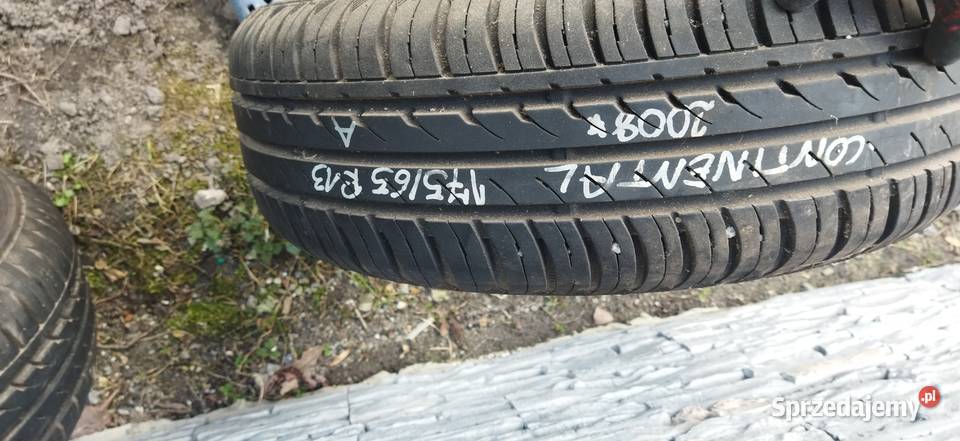Opony continental 17565 R13 2 lato 175 Samochodowe Lubsko