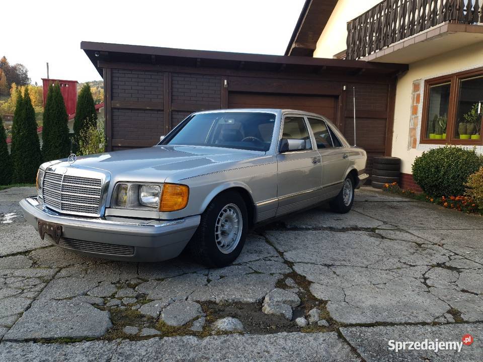 Mercedes W126 S-klasa 300SD USA 1982r niski przebieg Myślenice ...