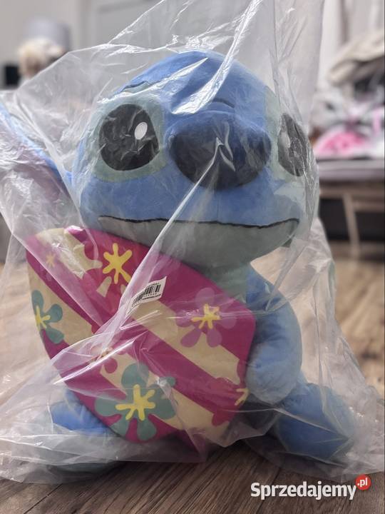 Duży Stich przyjemny w dotyku pluszak 50 Maskotki Żary