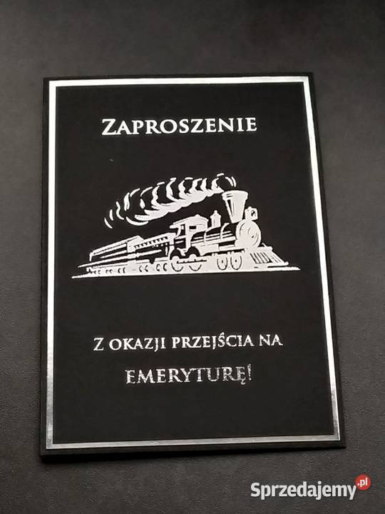 Zaproszenia z tyt odejścia na emeryturę Konin