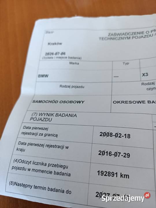 BMW x3 Mpakiet Kraków