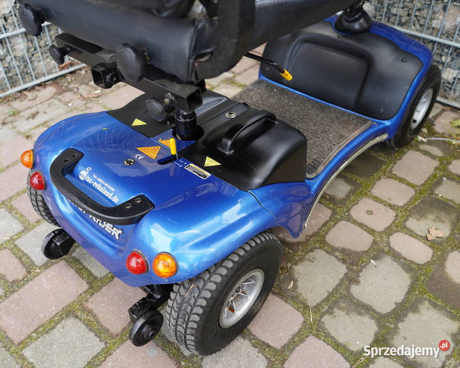 Skuter inwalidzki elektryczny wózek pojazd City Łańcut