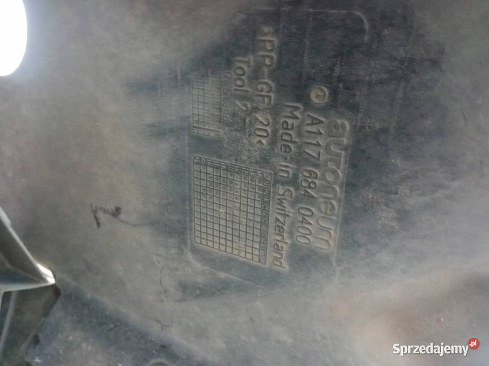 ZDERZAK TYŁ SEDAN AMG W117 149 PDC DYFUZOR