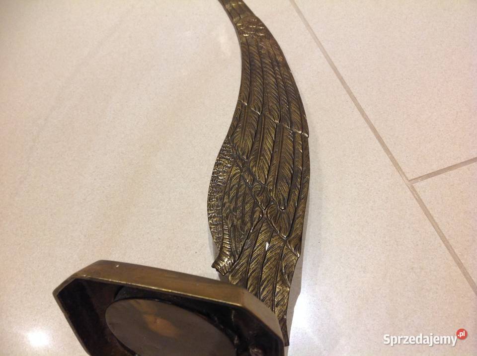 Stary Mosiężny Kałamaż Dekoracja