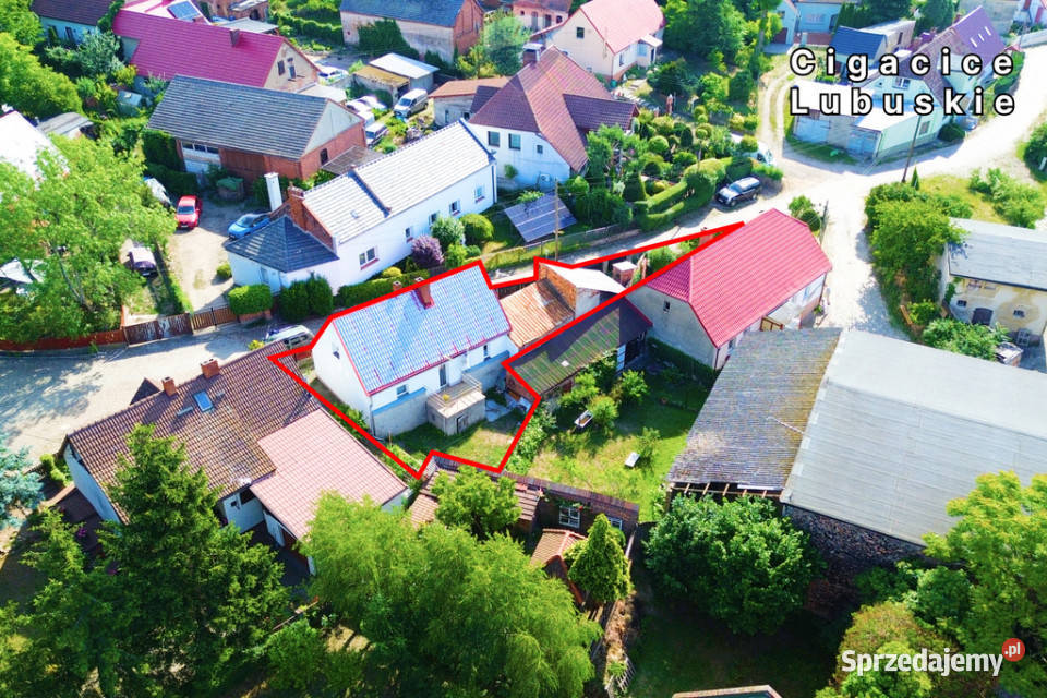 Na sprzedaż uroczy mały domek Odrą Sprzedaż lubuskie Cigacice