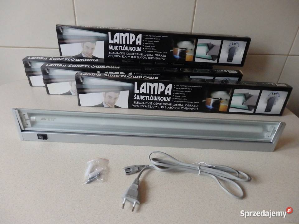 NOWA Aluminiowa Lampa świetlówkowa 230V z Rzeszów