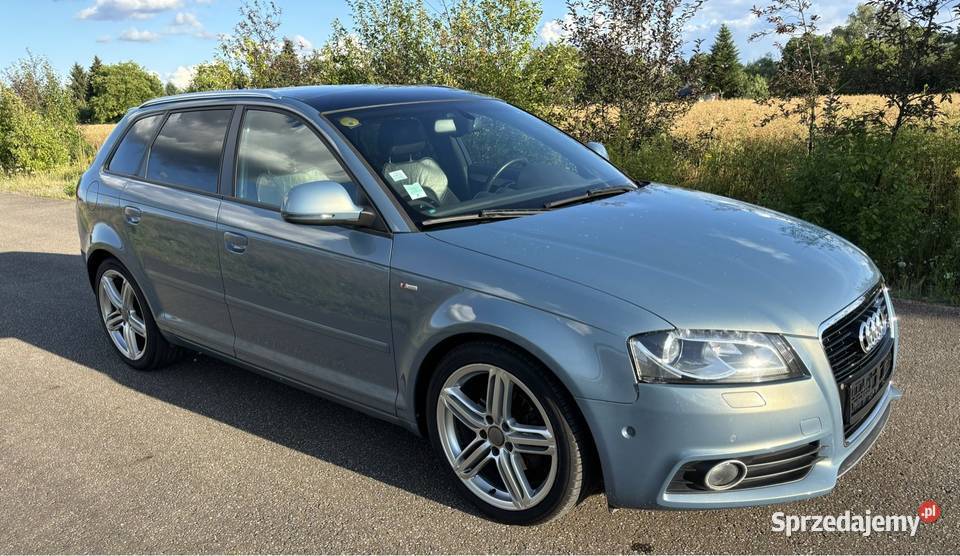 Audi A3 20 diesel S line niski przebieg dobrze 143KM sprzedam