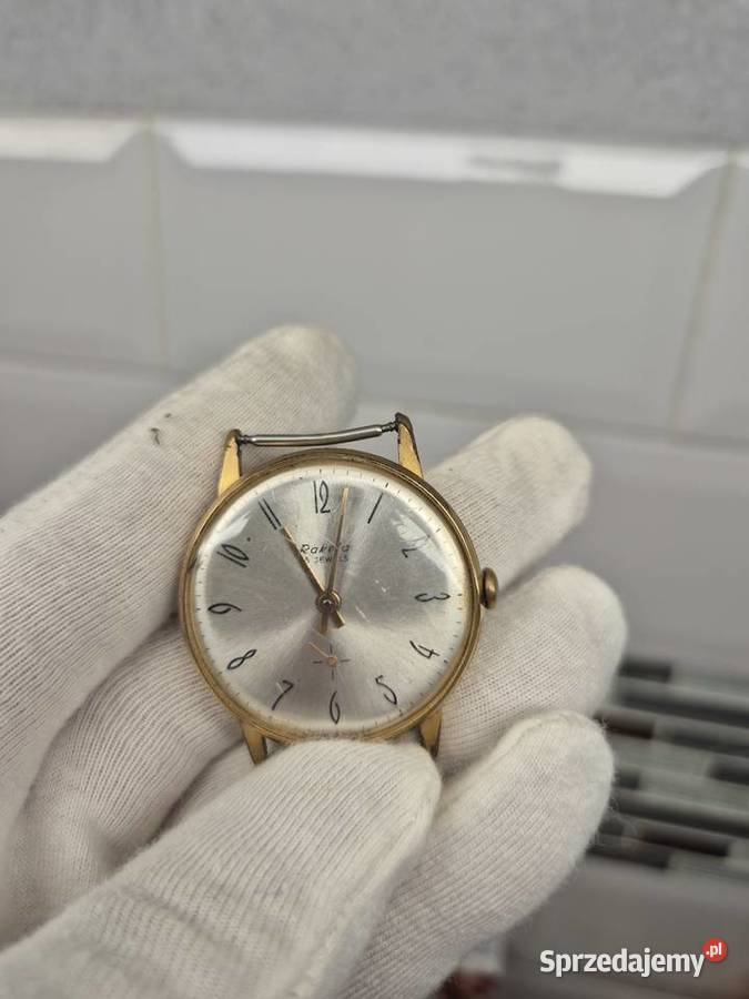 Męski zegarek Rakieta koperta Au Chorzów sprzedam