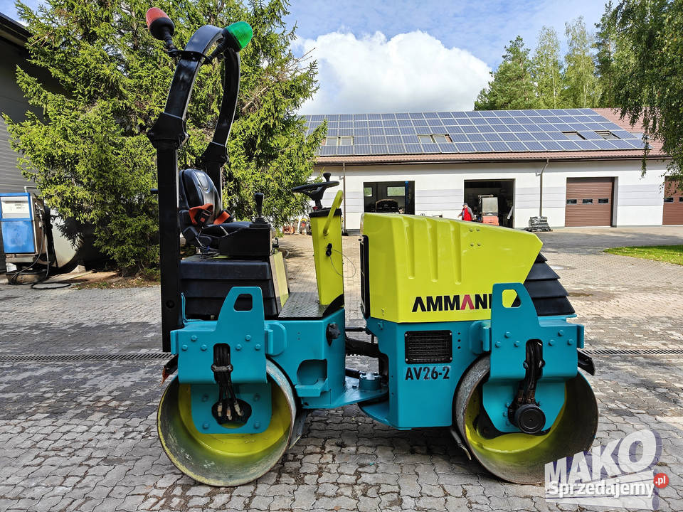 Walec dwubębnowy AMMANN AV262 Przegubowy tandem Ostrowiec Świętokrzyski